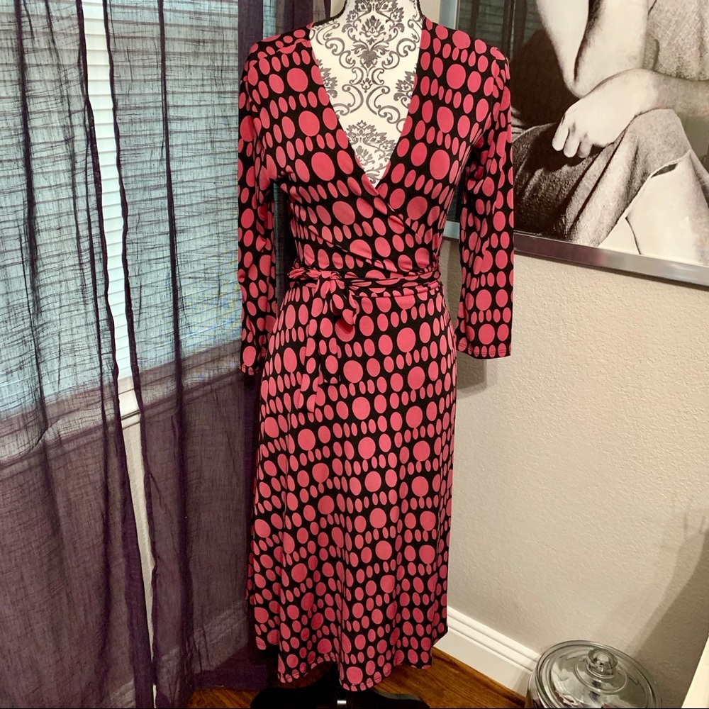 Red wrap dress 💃🏻
